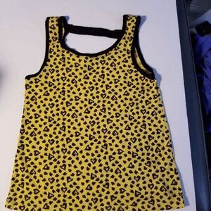 Full Tilt NWOT Girl's Yellow/Black Tank M